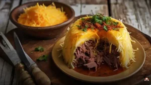 Escondidinho de carne: uma delícia para saborear