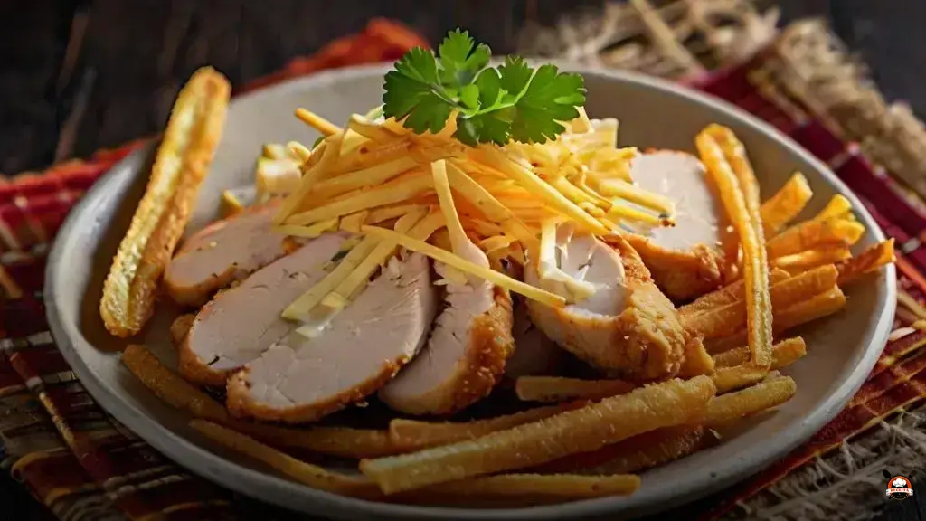 Frango com Catupiri e Batata Palha da Tia Gracia: Receita Deliciosa