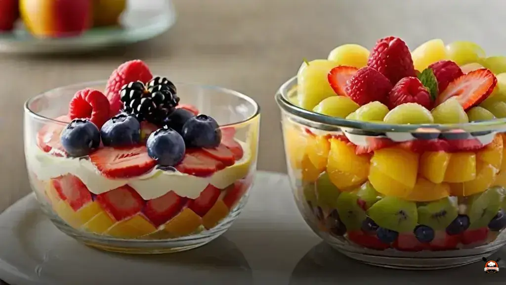 Pave com fruta: Uma delícia refrescante para o verão