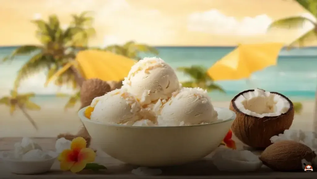 Sorvete de coco: A deliciosa receita para refrescar seu dia