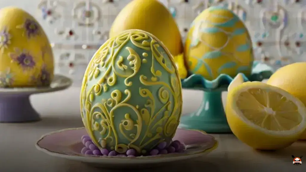 Descubra como fazer ovo de Páscoa com ganache de limão