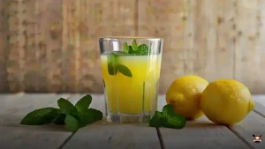 Descubra o Suco de limão, gengibre e hortelã