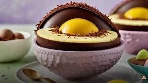 Páscoa Surpreendente: Pavê com Ovo de Chocolate Inovador