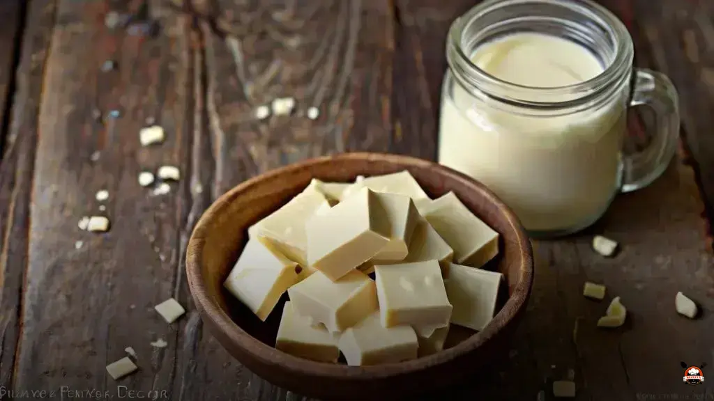 Receita caseira de chocolate branco sem lactose para uma Páscoa inclusiva