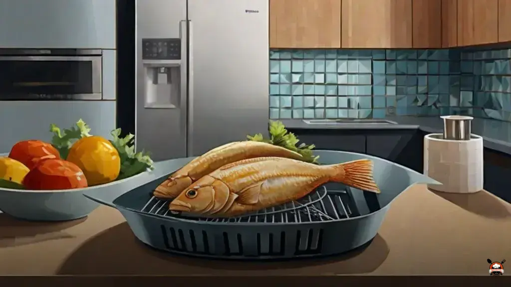 Preparando tilápia na airfryer para um final de semana leve