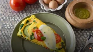Omelete de legumes, simples e rápido