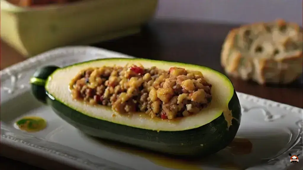 Receita de Abobrinha recheada sem ficar aguada!