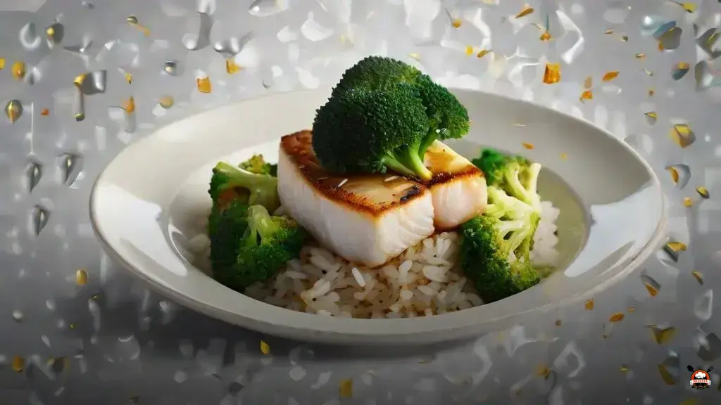 Receita de Arroz com brocolis e bacalhau