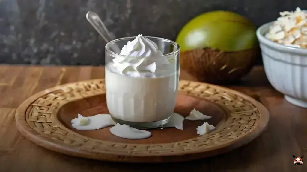 Receita de Cobertura ideal: chantilly vegano de coco com 3 itens
