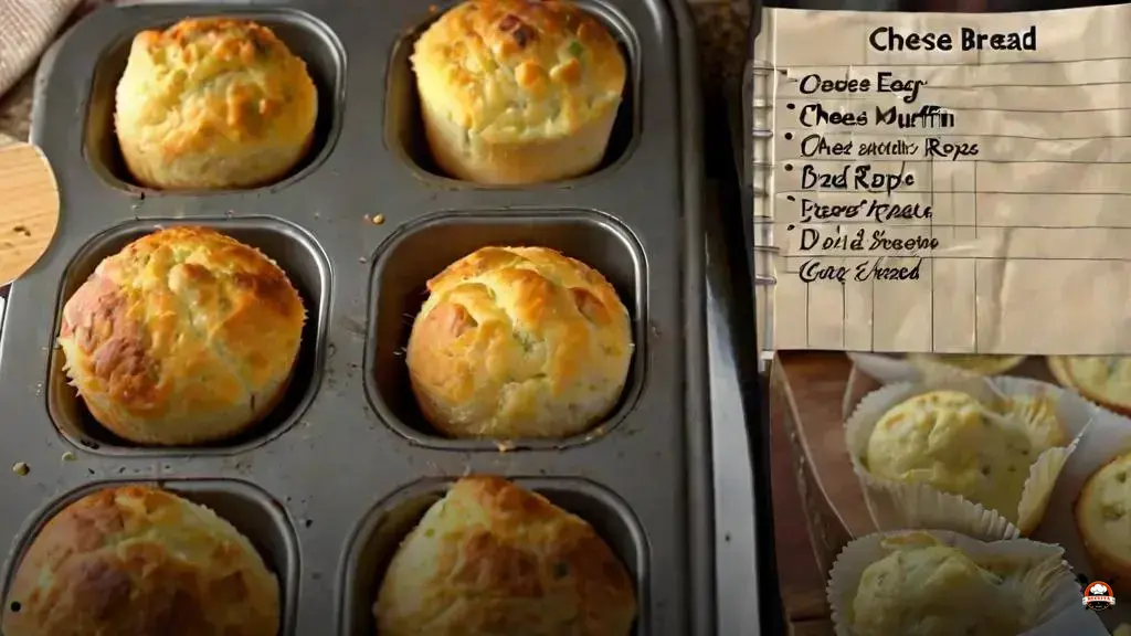 Receita Fácil de Muffin de Pão de Queijo para Lanches Rápidos