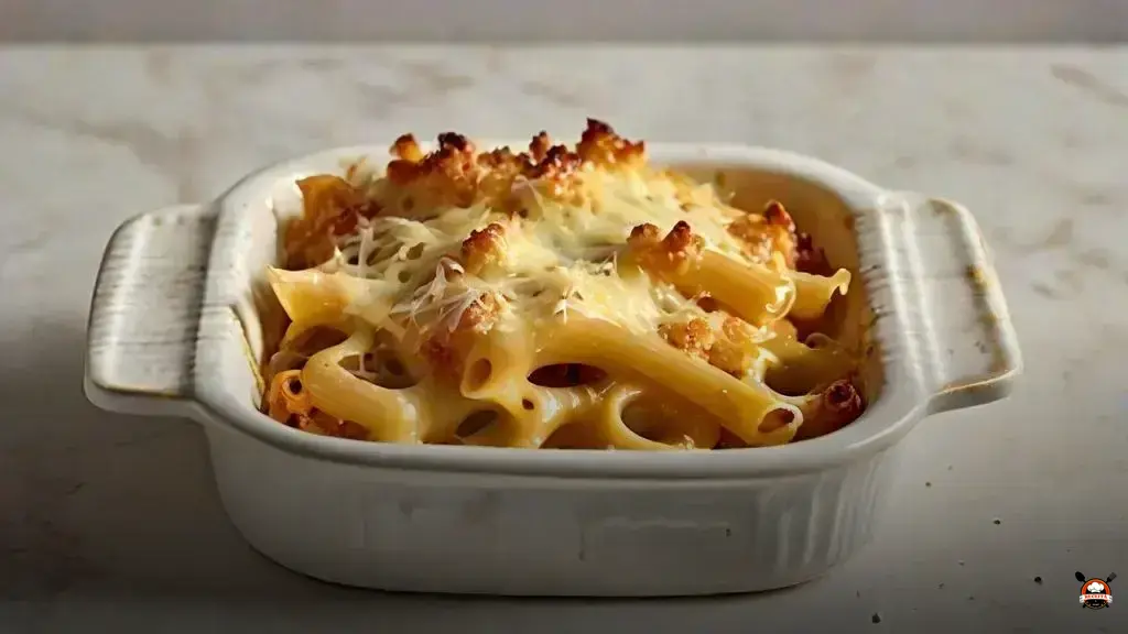 Receita Macarrão gratinado, rápido e delicioso Ideal para o domingo