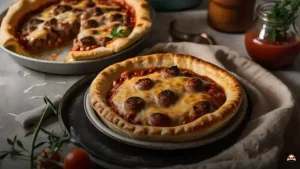 Receita Torta de linguiça com toque de pizza para o jantar