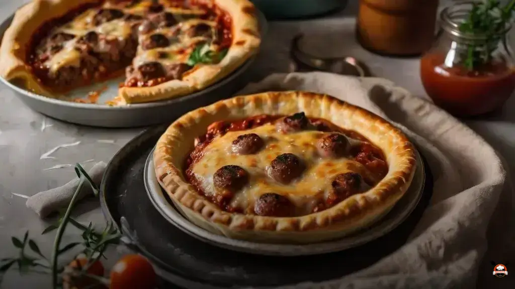 Receita Torta de linguiça com toque de pizza para o jantar