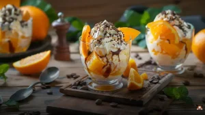 Café gelado com laranja: refrescante, fácil e servido em taça