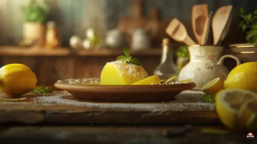 Como preparei um bolo de limão suculento em só 2 minutos