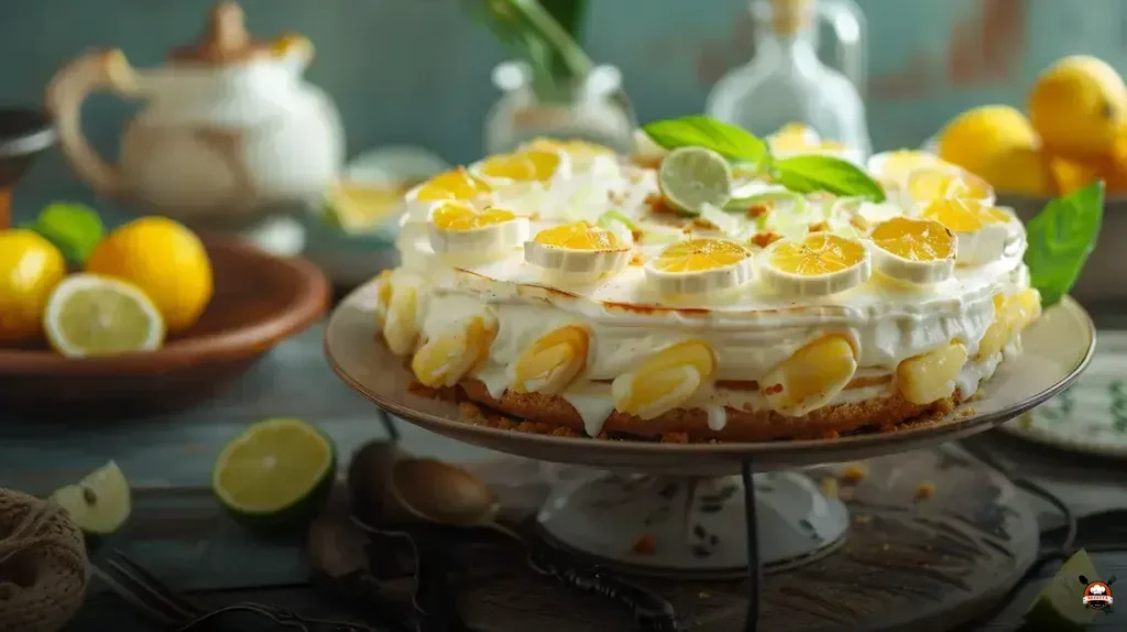 Deliciosa torta de limão sem gelatina para surpreender sua mãe