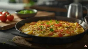 Descubra como fazer o melhor omelete de batata da vida, receita da vovó!