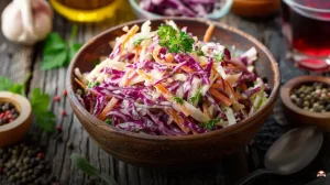 Molho coleslaw: Faça o molho cremoso perfeito para salada fácil!