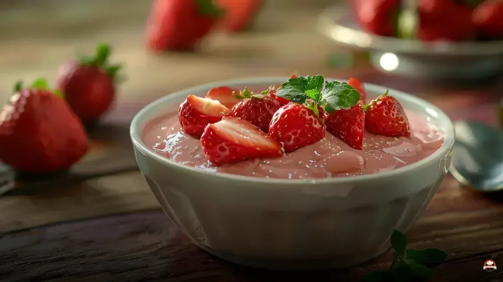 Mousse de Morango Perfeito sobremesa Rápida Dia das Mães