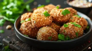 Nhoque crocante na airfryer: use massa pré-cozida do mercado