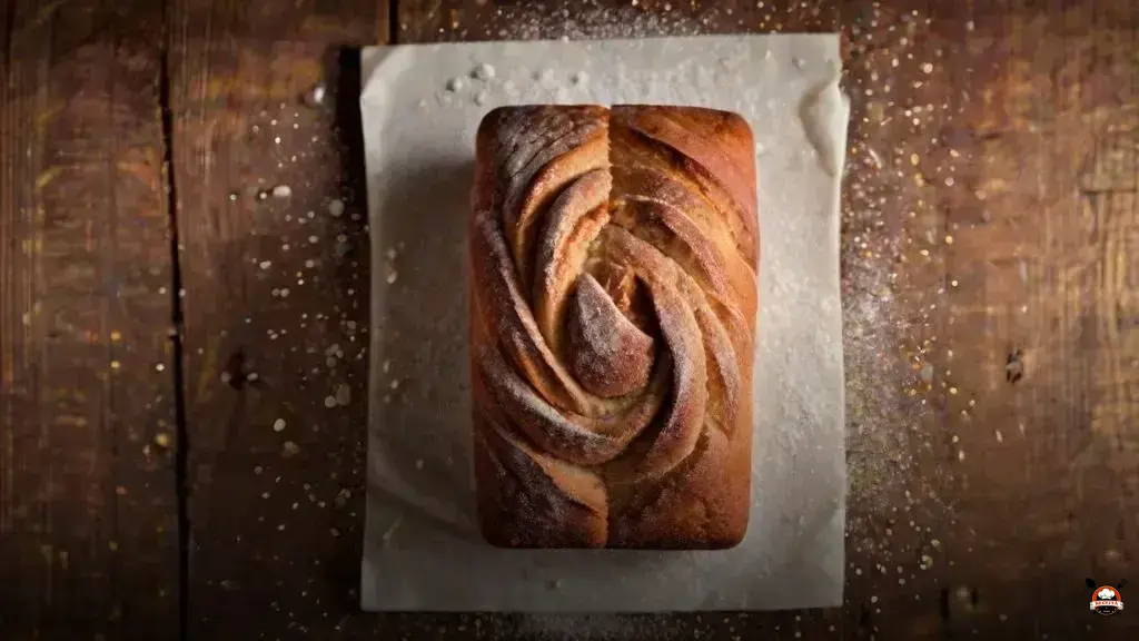 Pão ao polvilho de acucar com canela