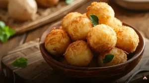 Receita de Bolinho de mandioquinha