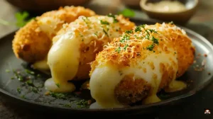 Batata Cordon Bleu crocante: Crianças pedem todo dia (e marido também!)