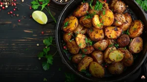 Batata sorriso na airfryer: lanche crocante que as crianças amam