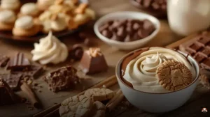 Doce de chocolate branco com Nutella e cookie; veja receita