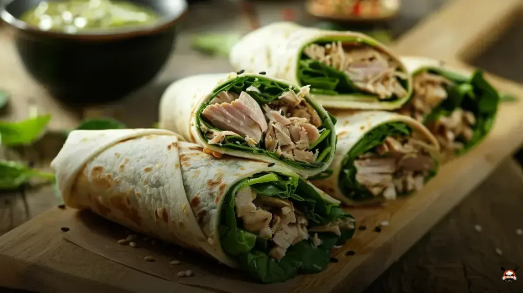 Receita prática: wrap de atum e espinafre para qualquer refeição