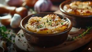 Sopa de cebola gratinada: truque secreto da vovó a deixa incrível