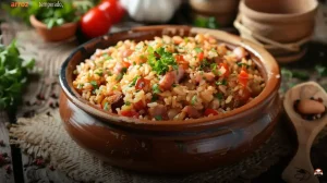 Receita de Arroz Temperado: Sabor Incrível em 20 Minutos