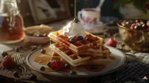 Receita Waffle Doce: Descubra o Segredo da Maciez Perfeita