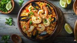 Arroz com mariscos: descubra o segredo desse prato delicioso!