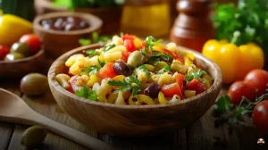 Macarrão de salada: a receita fresca que você precisa experimentar