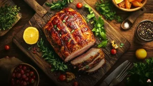 Pernil de porco assado no forno: a receita perfeita e suculenta