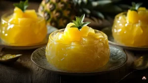 receita de abacaxi com gelatina: refrescante e fácil de fazer