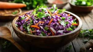 Salada de repolho: um frescor surpreendente para o seu prato