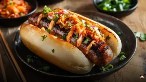 Cachorro quente coreano: descubra a receita imperdível!