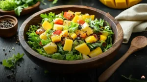 receita de salada tropical que vai surpreender seu paladar