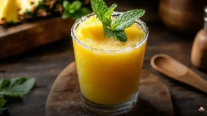 Suco de abacaxi com hortelã: a refrescância que você precisa!