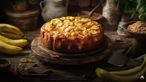 receita bolo de banana irresistível e super fácil de fazer