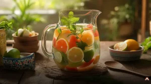 receita de agua saborizada: refresque-se com deliciosos sabores
