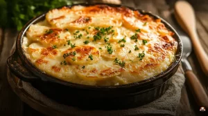 Receita de batata gratinada que derrete na boca e é irresistível