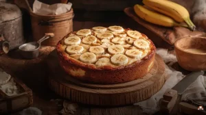 Receita de bolo de banana com aveia que derrete na boca