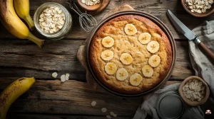 receita de bolo de banana com aveia fitness irresistível e fácil