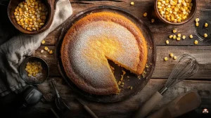 Receita de bolo de milho de lata fácil e deliciosa em 30 minutos