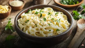 receita de macarrão cremoso que derrete na boca e surpreende