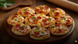 receita de mini pizza fácil e rápida para agradar a todos
