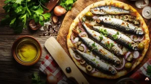 receita de pizza de sardinha que vai surpreender seu paladar